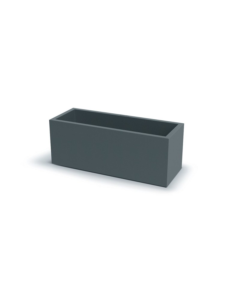 Pflanzkasten 78 × 29 × 30 cm matt, 35 L – Betongrau | Töpferkönig
