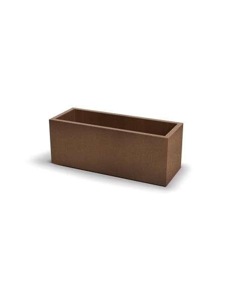 Pflanzkasten 78 × 29 × 30 cm matt, 35 L – Rost | Töpferkönig