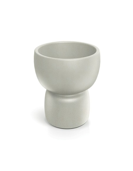 Pflanzkübel rund Ø58 × 68 cm matt, 44 L – Sand | Töpferkönig