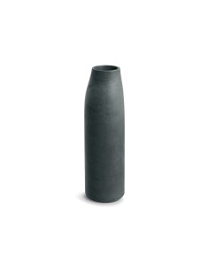 Pflanzsäule XXL rund Ø30 × 90 cm Steinoptik, 3 L – Graphit | Töpferkönig