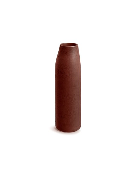 Pflanzsäule XXL rund Ø30 × 90 cm Steinoptik, 3 L – Rotocker | Töpferkönig