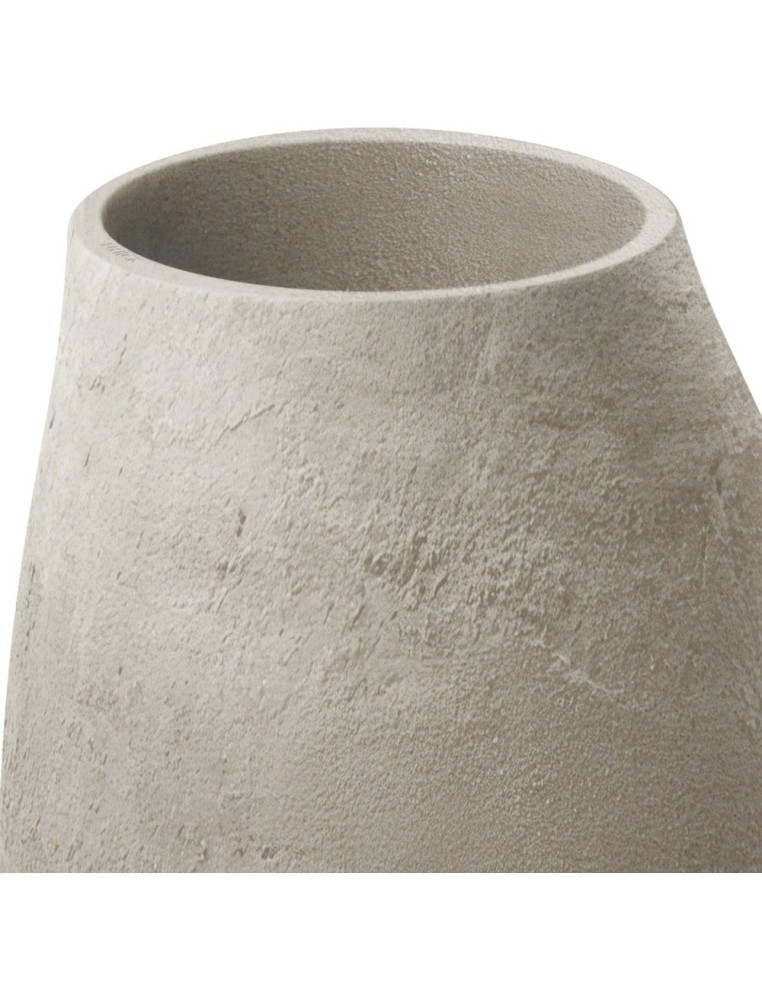 Pflanzsäule XXL rund Ø30 × 90 cm Steinoptik, 3 L – Sand | Töpferkönig