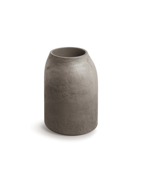 Pflanzkübel rund Ø48 × 60 cm Steinoptik, 14 L – Macchiato | Töpferkönig