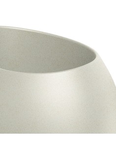 Blumenkübel rund Ø40 × 50 cm matt, 5 L – Sand | Töpferkönig 2