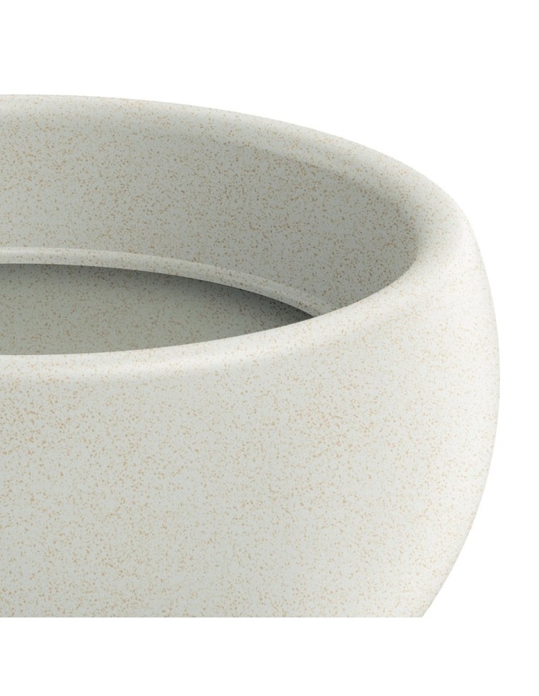 Blumentopf rund Ø30 × 27 cm Steinoptik, 6 L – Sand | Töpferkönig