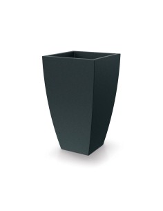 Pflanzkübel eckig 40 × 40 × 65 cm matt, 22 L – Dunkelgrau | Töpferkönig