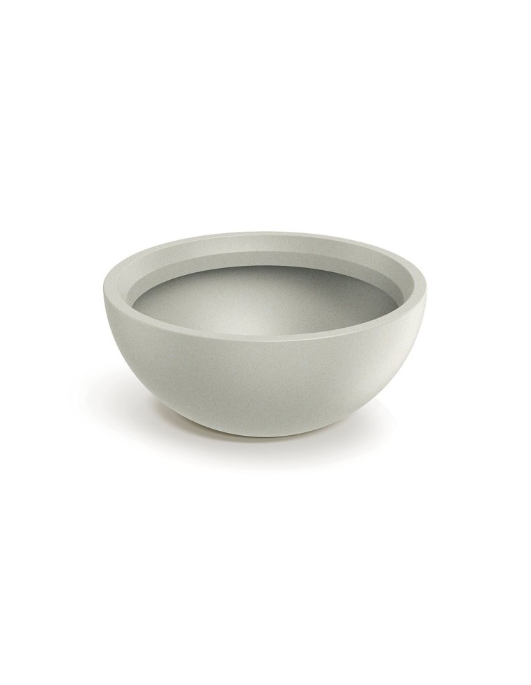 Pflanzschale rund Ø78 × 34 cm matt, 107 L – Sand | Töpferkönig