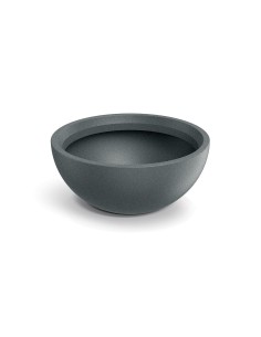 Pflanzschale rund Ø78 × 34 cm matt, 107 L – Granit hell | Töpferkönig