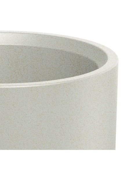 Pflanzsäule rund Ø30 × 76 cm Steinoptik, 10,5 L – Sand | Töpferkönig
