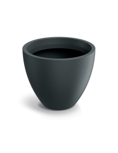 Blumentopf rund Ø47 × 40 cm matt, 44 L – Graphit | Töpferkönig