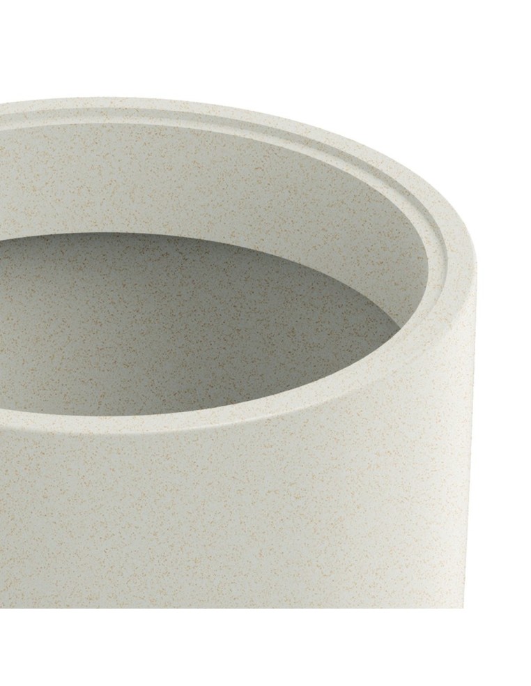 Pflanzsäule XXL rund Ø39 × 96 cm matt, 88 L – Sand | Töpferkönig