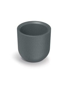 Blumentopf rund Ø40 × 40 cm Steinoptik, 19 L – Granit hell | Töpferkönig 2