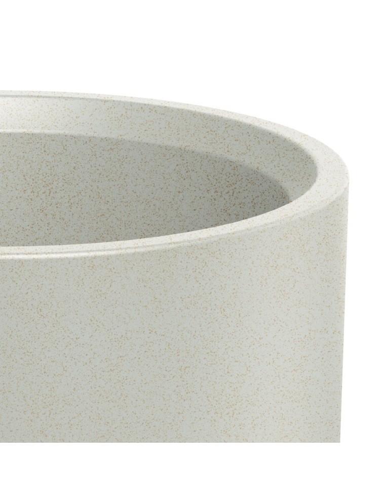 Blumentopf rund Ø40 × 40 cm Steinoptik, 37 L – Sand | Töpferkönig