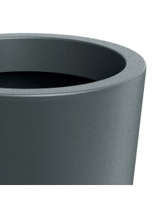Blumentopf rund Ø30 × 24 cm matt, 11 L – Graphit | Töpferkönig 2
