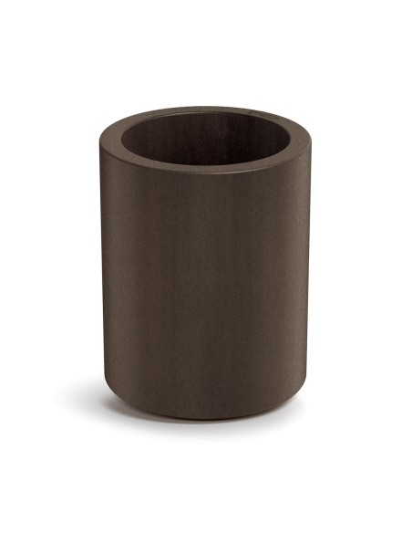 Blumenkübel rund Ø29 × 36 cm matt, 9 L – Cortenstahl | Töpferkönig