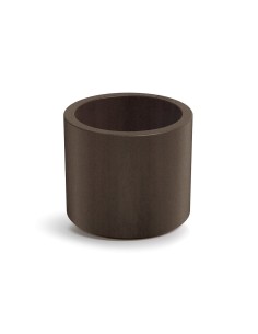 Blumentopf rund Ø38 × 32 cm matt, 19 L – Cortenstahl | Töpferkönig