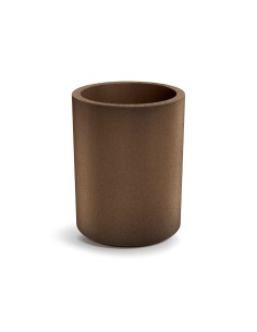 Pflanzkübel rund Ø47 × 60 cm matt, 37 L – Rost | Töpferkönig