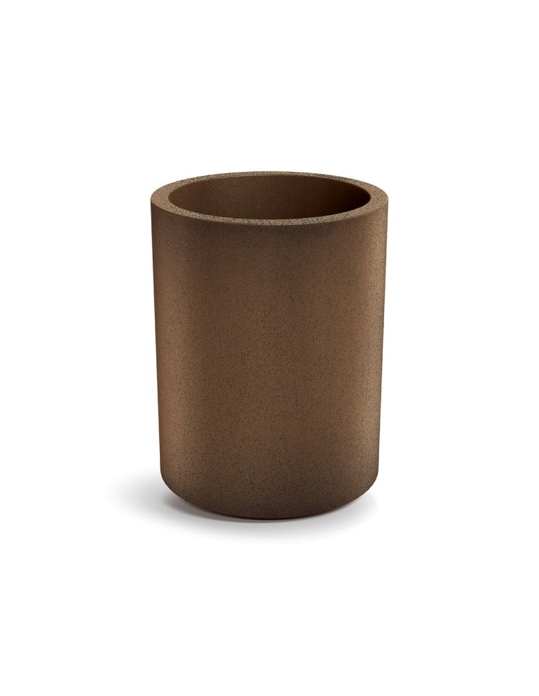 Pflanzkübel rund Ø47 × 60 cm matt, 37 L – Rost | Töpferkönig