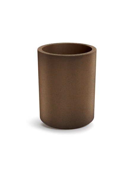 Pflanzkübel rund Ø47 × 60 cm matt, 37 L – Rost | Töpferkönig