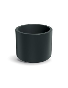 Blumentopf rund Ø58 × 45 cm matt, 71 L – Dunkelgrau | Töpferkönig