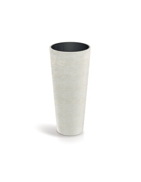 Pflanzsäule rund Ø48 × 105 cm Steinoptik, 31 L – Sand | Töpferkönig