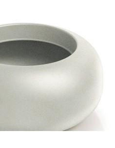 Blumentopf rund Ø40 × 30 cm matt, 10 L – Sand | Töpferkönig 2