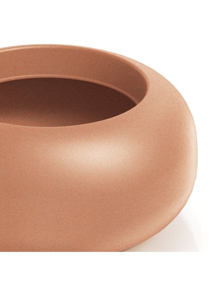Pflanzsäule rund Ø30 × 60 cm matt, 8 L – Terrakotta | Töpferkönig