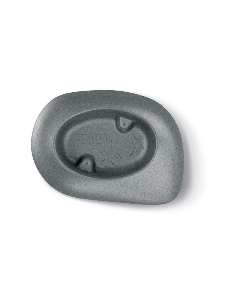Pflanzschale oval 40 × 30 × 20 cm matt, 5 L – Granit hell | Töpferkönig