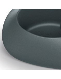 Pflanzschale oval 77 × 46 × 28 cm matt, 10 L – Graphit | Töpferkönig 2