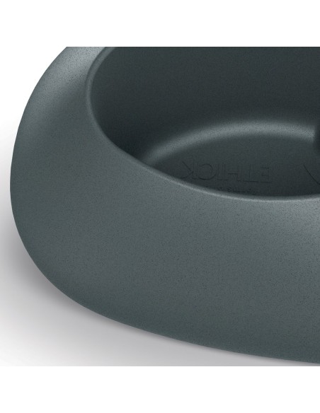 Pflanzschale oval 77 × 46 × 28 cm matt, 10 L – Graphit | Töpferkönig