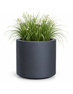 Bloempot rond Ø30 × 29 cm mat, 19 L – Antraciet | Töpferkönig 2