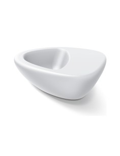 Pflanzschale 120 × 120 × 38 cm matt, 77 L – Weiß | Töpferkönig