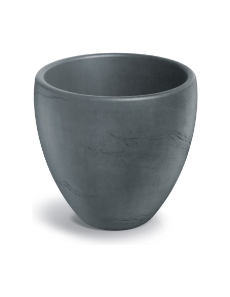 Pflanzkübel rund Ø80 × 74 cm Steinoptik, 134 L – Betongrau | Töpferkönig