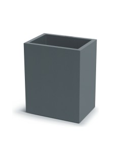 Pflanzkasten 36 × 26 × 45 cm matt, 13 L – Betongrau | Töpferkönig