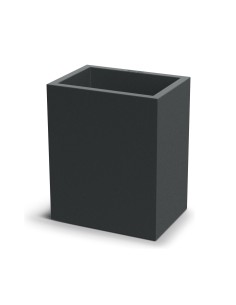 Pflanzkasten 36 × 26 × 45 cm matt, 13 L – Dunkelgrau | Töpferkönig