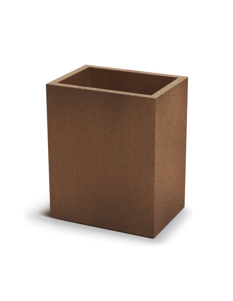 Pflanzkasten 36 × 26 × 45 cm matt, 13 L – Rost | Töpferkönig