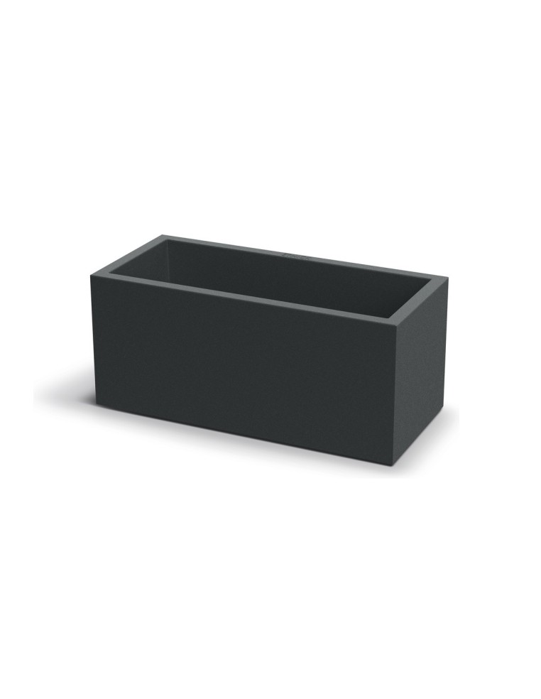 Pflanzkasten 58 × 26 × 26 cm matt, 21 L – Dunkelgrau | Töpferkönig