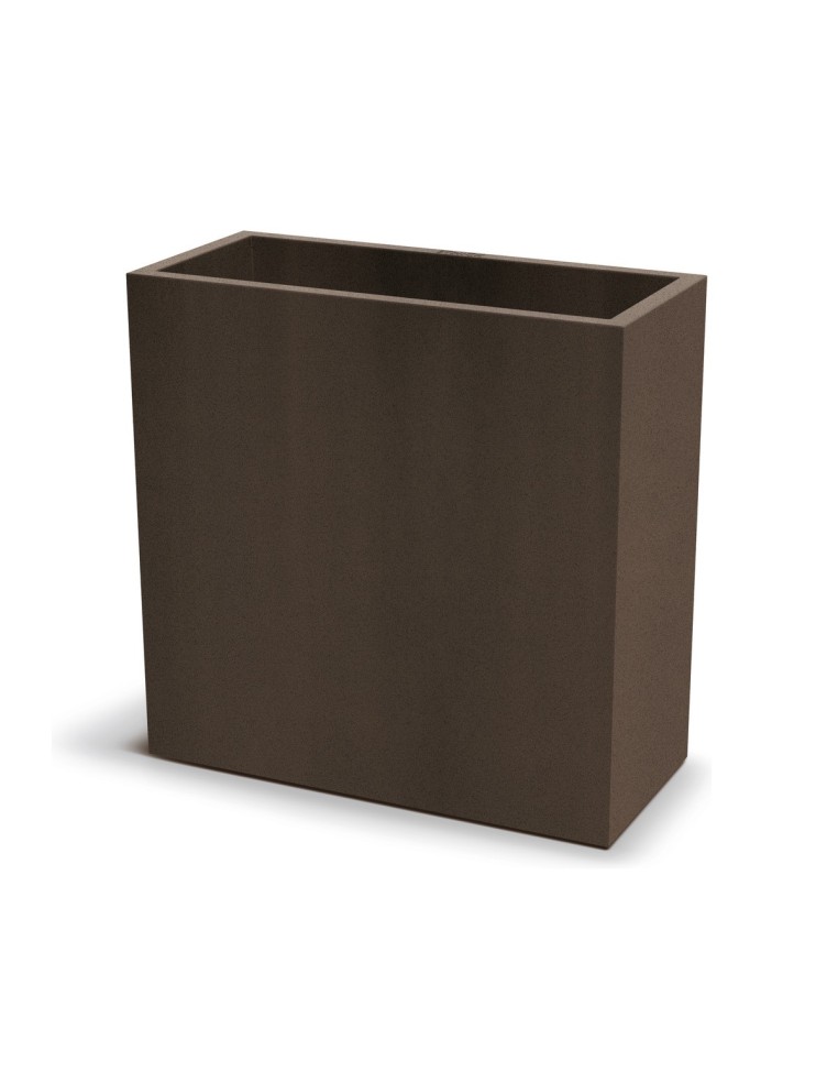 Pflanzkasten 58 × 26 × 58 cm matt, 26 L – Cortenstahl | Töpferkönig