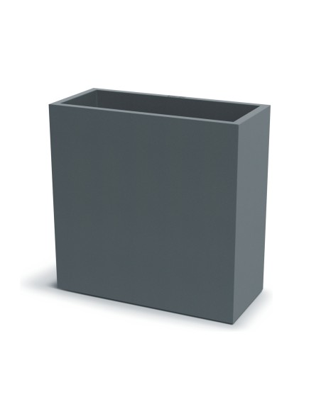 Pflanzkasten 58 × 26 × 58 cm matt, 26 L – Betongrau | Töpferkönig