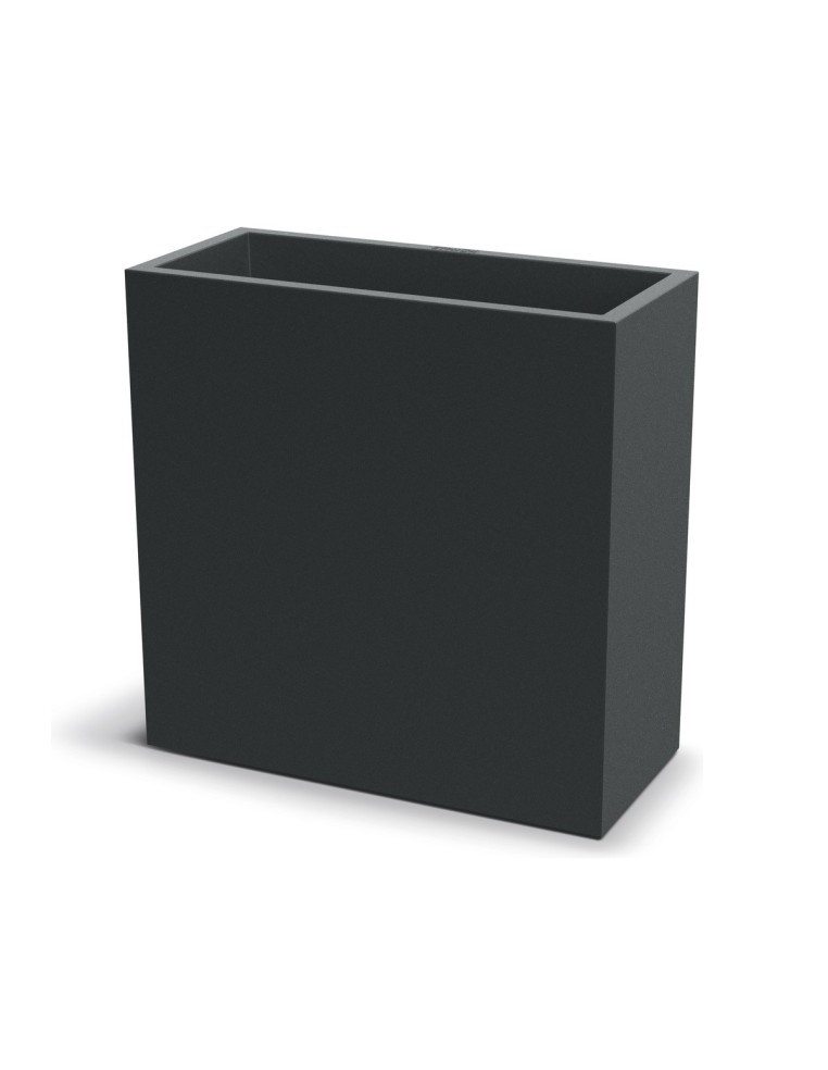 Pflanzkasten 58 × 26 × 58 cm matt, 26 L – Dunkelgrau | Töpferkönig