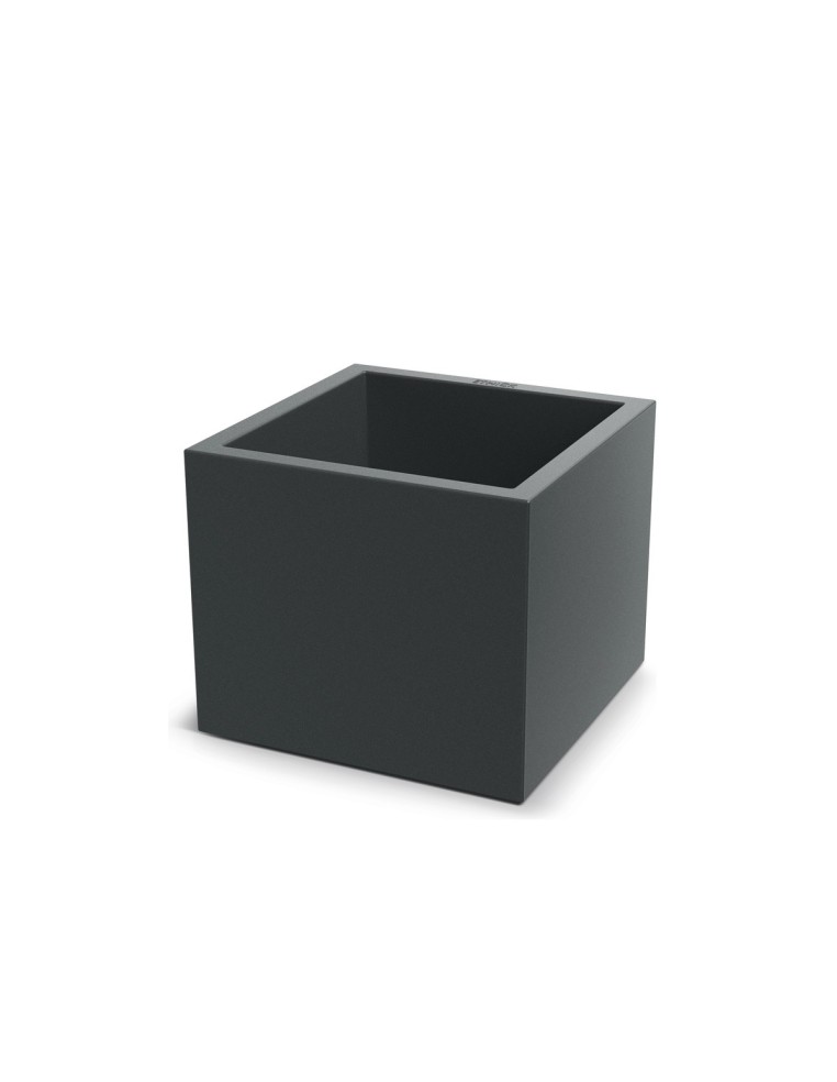 Blumentopf eckig 47 × 47 × 40 cm matt, 51 L – Dunkelgrau | Töpferkönig