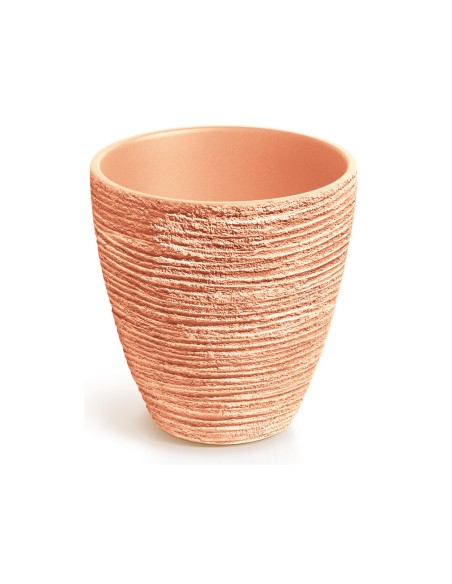 Blumentopf rund Ø40 × 40 cm Steinoptik, 14 L – Terrakotta | Töpferkönig