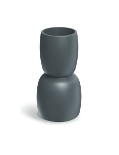 Pflanzsäule rund Ø30 × 54 cm matt, 8 L – Betongrau | Töpferkönig