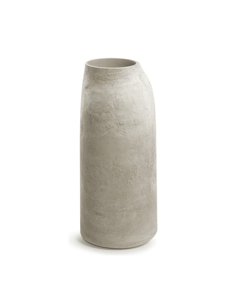 Pflanzsäule XXL rund Ø46 × 100 cm Steinoptik, 14 L – Sand | Töpferkönig