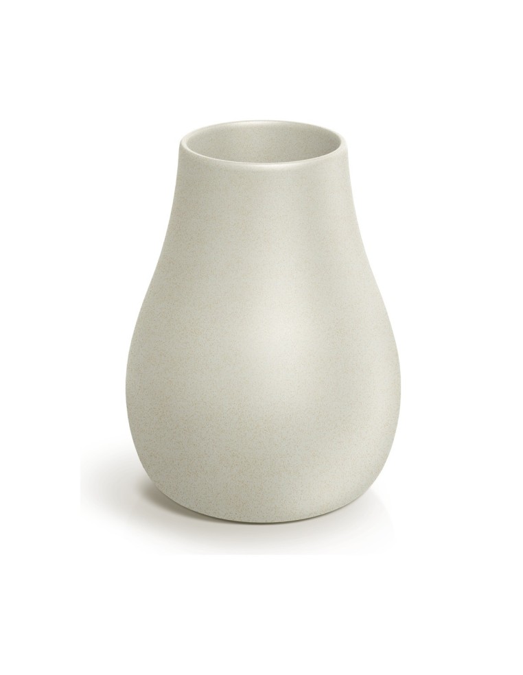 Blumenkübel rund Ø40 × 50 cm matt, 5 L – Sand | Töpferkönig