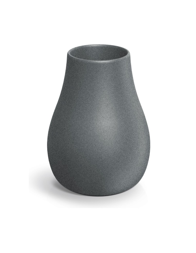 Blumenkübel rund Ø40 × 50 cm matt, 5 L – Granit hell | Töpferkönig