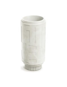 Pflanzsäule rund Ø30 × 62 cm mit Relief, 12 L – Sand | Töpferkönig