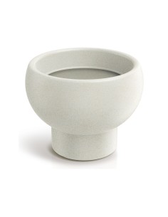 Blumentopf rund Ø26 × 21 cm Steinoptik, 6 L – Sand | Töpferkönig