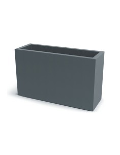 Pflanzkasten XXL 93 × 34 × 60 cm matt, 58 L – Betongrau | Töpferkönig
