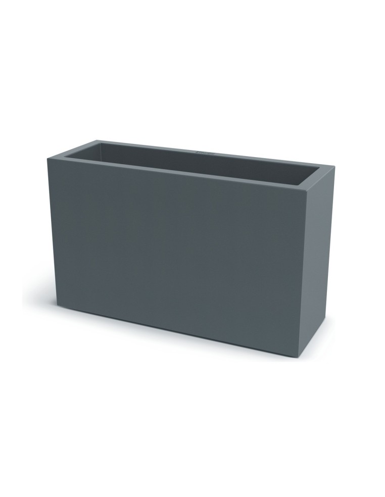 Pflanzkasten 93 × 34 × 60 cm matt, 58 L – Betongrau | Töpferkönig